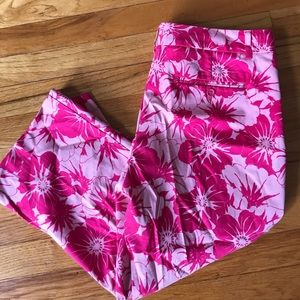 Express floral capris